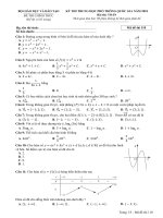 đề toán thi thpt quốc gia năm 2018 chính thức mã 110