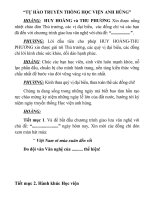 Mẫu dẫn chương trình văn nghệ