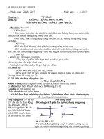 giáo án hình học 8 học kì 1 mô hình mới rất chi tiết