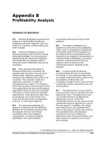 Solution manual of managerial accounting by garrison  noreen (13th ed ) appb 