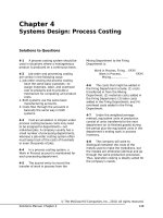 Solution manual of managerial accounting by garrison  noreen (13th ed )chap004