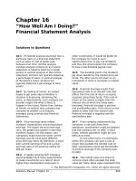 Solution manual of managerial accounting by garrison  noreen (13th ed )chap016