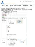 bài tập ôn thi cuối kì vật lí 2 đại học bách khoa