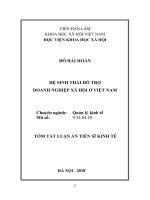 Hệ sinh thái hỗ trợ doanh nghiệp xã hội ở việt nam tt 