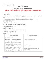 Giáo án Toán 3 chương 4 bài 9: Phép trừ các số trong phạm vi 100 000