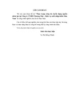 Thực trạng công tác tuyển dụng nguồn nhân lực tại công ty TNHH thương mại – dịch vụ xuất nhập khẩu sâm nam