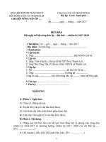 BIÊN BẢN Hội nghị chi hội nông dân ấp