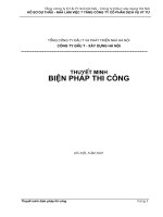 TM Biện pháp thi công Nhà làm việc 7 tầng