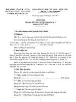 Hội nghị Hội viên Chi Hội Nông dân ấp 5, nhiệm kỳ 2017 2020