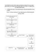QUI TRÌNH tổ CHỨC HOẠT ĐỘNG KINH DOANH DỊCH vụ GIAO NHẬN HÀNG hóa XUẤT KHẨU BẰNG ĐƯỜNG BIỂN của CÔNG TY TNHH TOÀN cầu KHẢI MINH (KMG)