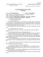 LIÊN MAU KIEM DIEM DANG VIEN 2018