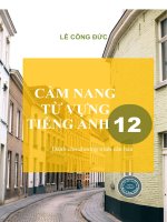 CẨM NANG TỪ VỰNG TIẾNG ANH 12 (CŨ)