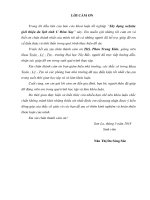 Xây dựng website giới thiệu du lịch tỉnh u đôm xay 