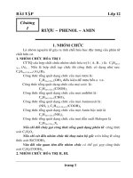 Lý thuyết + bài tập hóa 12   hay