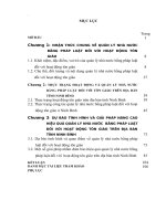 Quản lý nhà nước bằng pháp luật đối với hoạt động tôn giáo trên địa bàn tỉnh Ninh Bình hiện nay