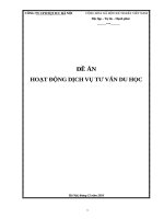 Đề án thành lập trung tâm du học tại Nam Định bản duyệt