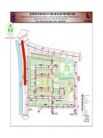 Bản đồ Quy hoạch chuẩn bị kỹ thuật thoát nước mưa  Tòa tháp VOV Kết hợp khu xử lý kỹ thuật, nhà trẻ và nhà ở thấp tầng cây xanh 0903034381