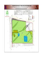 Bản đồ đánh giá hiện trạng và quỹ đất xây dựng  Tòa tháp VOV Kết hợp khu xử lý kỹ thuật, nhà trẻ và nhà ở thấp tầng cây xanh 0903034381