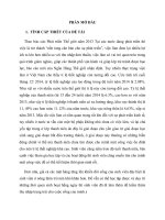 Nhu cầu làm thêm của sinh viên thành phố hà nội hiện nay