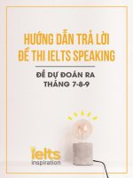 IELTS Speaking Sample - T7-8-9