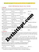 23  đề KSCL THPT khoái châu   hưng yên   lần 1   file word có lời giải chi tiết 