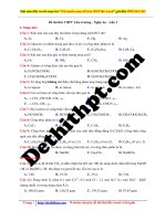 58  THPT liên trường   nghệ an   lần 1   file word có lời giải chi tiết 