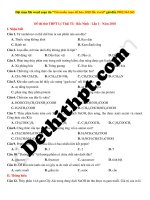 14  THPT lý thái tổ   bắc ninh   lần 1   file word có lời giải 