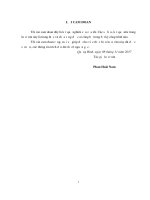 HOÀN THIỆN CÔNG tác QUẢN lý CHỢ TRÊN địa bàn HUYỆN bố TRẠCH, TỈNH QUẢNG BÌNH