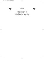 4 1  the nature of qualitative inquiry merriam ch1 