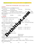 12  TTLTĐH diệu hiền   cần thơ   tháng 10   file word có lời giải 