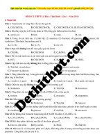 24  đề KSCL THPT lý bôn   thái bình   lần 1   file word có đáp án 