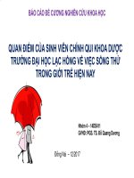 Thực trạng sống thử trong sinh viên  14DS411-123doc.
