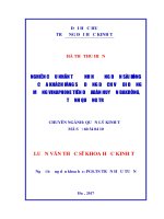 NGHIÊN cứu các NHÂN tố ẢNH HƯỞNG đến sự hài LÒNG của KHÁCH HÀNG sự DỤNG DỊCH vụ DI ĐỘNG MẠNG VINAPHONE TRÊN địa bàn HUYỆN ĐAKRÔNG, TỈNH QUẢNG TRỊ