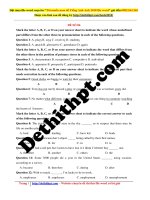 BỘ đề THI THPT QUỐC GIA CHUẨN cấu TRÚC bộ GIÁO dục môn tiếng anh file word có lời giải chi tiết   cô mai phương đề  (6) 