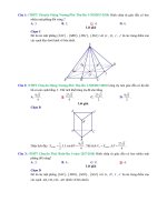 Trắc nghiệm khối đa diện có giải chi tiết trong các đề thi thử toán 2018 