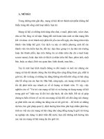 tieu luan ly thuyet truyen thong nang cao vai trò của mạng xã hội và xu hướng sử dụng mạng xã hội của giới trẻ hiện nay