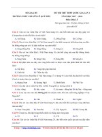 26  đề thi thử THPTQG năm 2018   môn địa lý   THPT chuyên lê qúy đôn   điện biên   lần 1   file word có lời giải chi tiết 