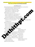 BỘ đề THI THPT QUỐC GIA CHUẨN cấu TRÚC bộ GIÁO môn sinh học   cô nga nghệ file word có lời giải chi tiết đề số (12) 