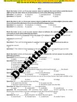 BỘ đề THI THPT QUỐC GIA CHUẨN cấu TRÚC bộ GIÁO môn tiếng anh   gv gv bùi văn vinh file word có lời giải chi tiết đề số  (5) 