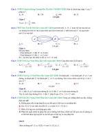 Trắc nghiệm tổ hợp và xác suất có giải chi tiết trong các đề thi thử toán 2018 