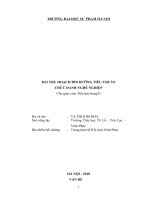 BÀI THU HOẠCH bồi DƯỠNG TIÊU CHUẨN CHỨC DANH NGHỀ NGHIỆP giáo viên tiểu học hạng II