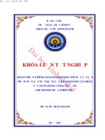 Hoàn thiện chính sách marketing mix đối với sản phẩm tiền gửi tiết kiệm của khách hàng cá nhân tại ngân hàng TMCP công thương chi nhánh thừa thiên huế 