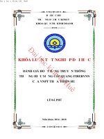 Đánh giá hoạt động truyền thông thương hiệu mạng cáp quang fibervnn của VNPT thừa thiên huế 