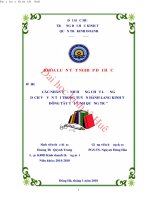 Các nhân tố ảnh hưởng chất lượng dịch vụ vận tải trong tuyến hành lang kinh tế đông tây tại tỉnh quảng trị 