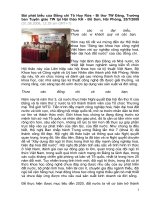 Bài phát biểu của đồng chí tô huy rứa 