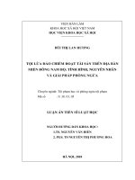 Tội lừa đảo chiếm đoạt tài sản trên địa bàn miền đông nam bộ tình hình, nguyên nhân và giải pháp phòng ngừa