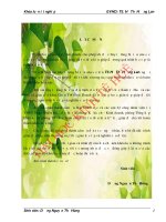 Phân tích các nhân tố ảnh hưởng đến việc lựa chọn dịch vụ internet cáp quang của khách hàng cá nhân trên địa bàn thành phố huế 