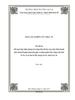 Báo cáo thực tế trung cấp chính trị