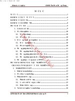 Nghiên cứu và hoàn thiện chiến lược marketing  mix tại công ty trách nhiệm hữu hạnthiết bị kỹ thuật mê kông 