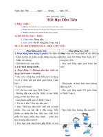 Tuần 1 lớp 1 soạn theo phát triển năng lực học sinh